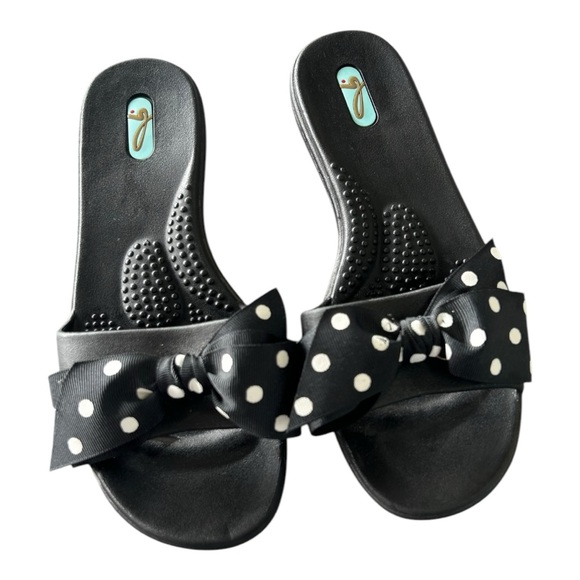 Oka b. Okabashi Women's Madison Rubber Slide Sandal Sz‎ M - Picture 1 of 4